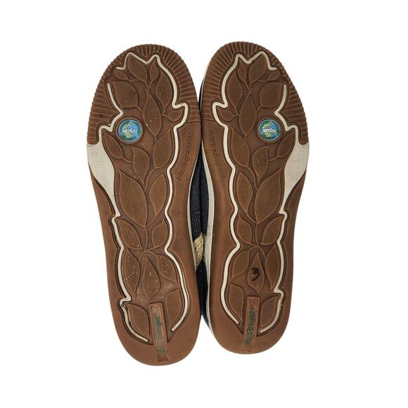 Jambu Rosie Eco Blue Canvas Slip On Casual Mary Jane Flat Walking Shoes Sz 8.5 M - Picture 9 of 9